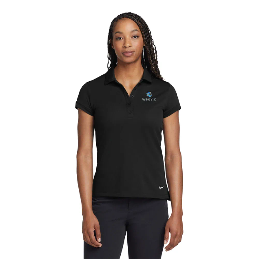 Nike Women's Dri-FIT Solid Icon Pique Modern Fit Polo - Image 4