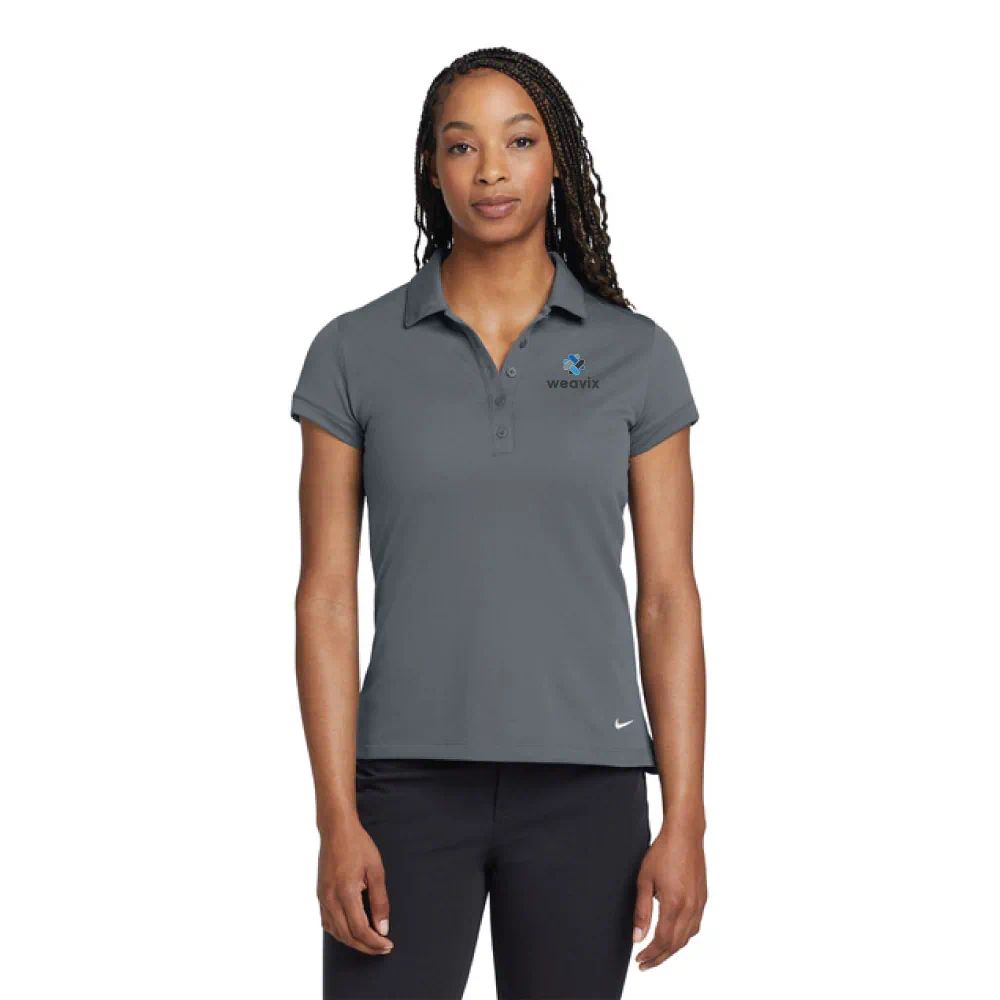 Nike Women's Dri-FIT Solid Icon Pique Modern Fit Polo - Image 3
