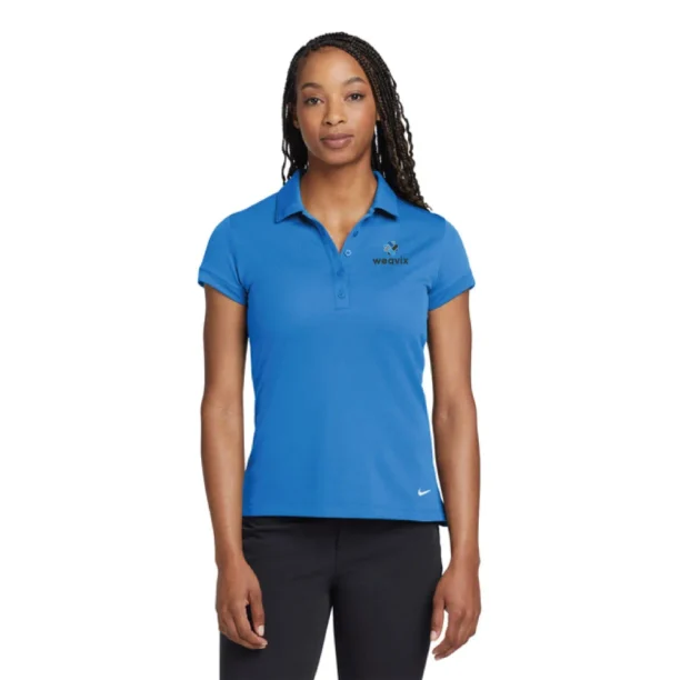 Nike Women's Dri-FIT Solid Icon Pique Modern Fit Polo