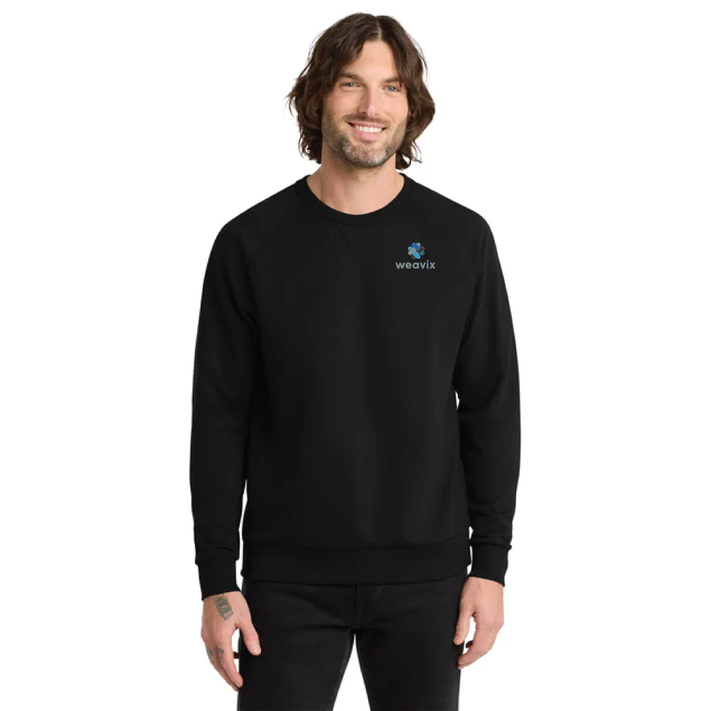 Allmade® Unisex Organic French Terry Crewneck Sweatshirt - Image 3