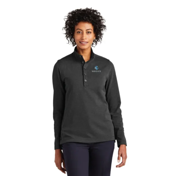 Brooks Brothers® Women’s Mid-Layer Stretch 1/2-Button