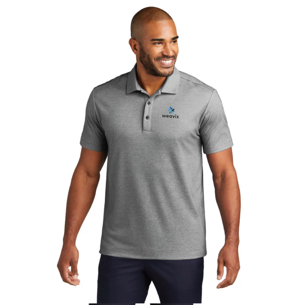 Port Authority® Fine Pique Blend Polo - Image 2