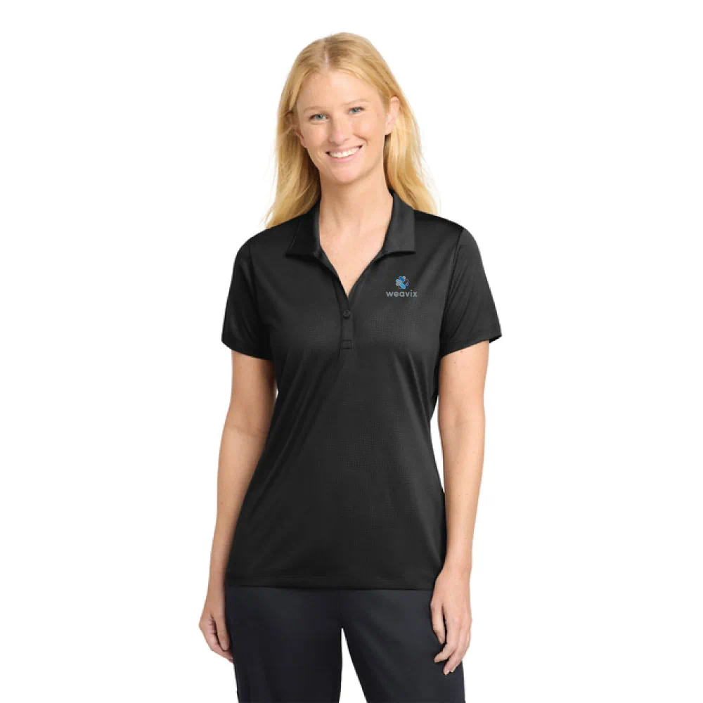 Sport-Tek® Women's Embossed PosiCharge® Tough Polo® - Image 3