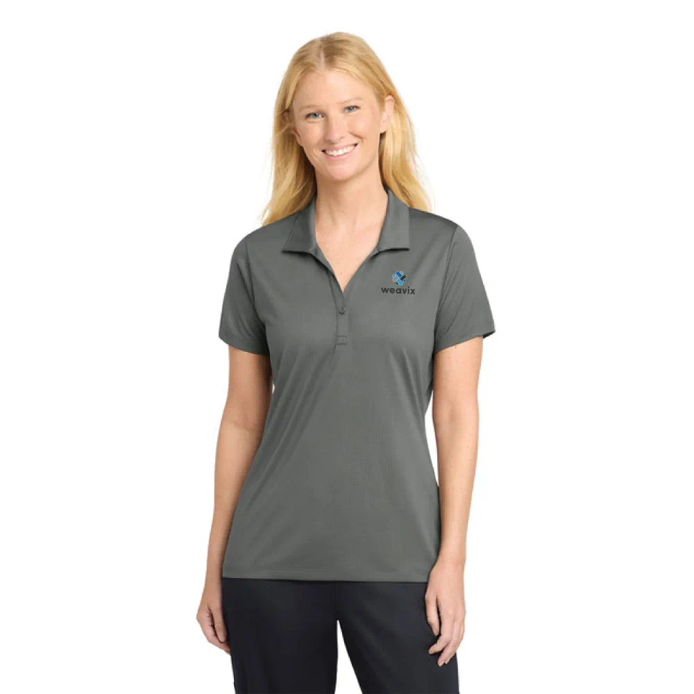 Sport-Tek® Women's Embossed PosiCharge® Tough Polo® - Image 2
