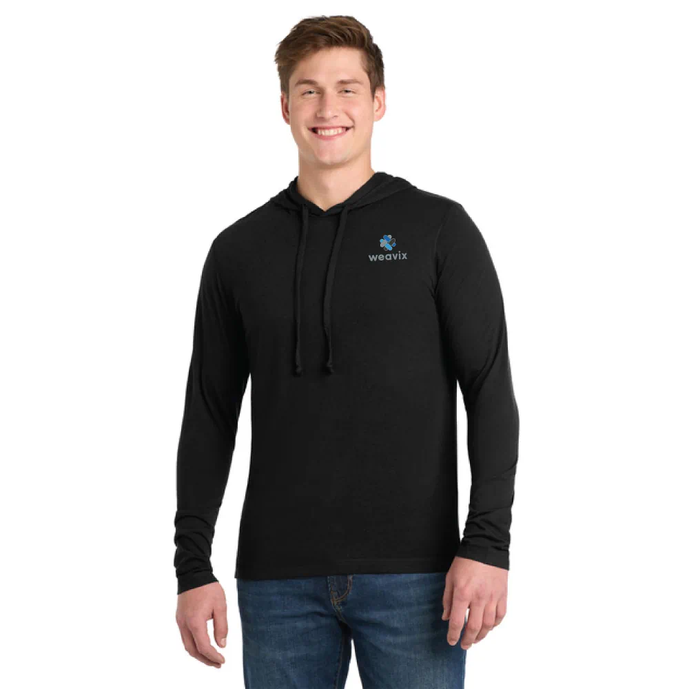 Sport-Tek® PosiCharge® Tri-Blend Wicking Long Sleeve Hoodie - Image 5
