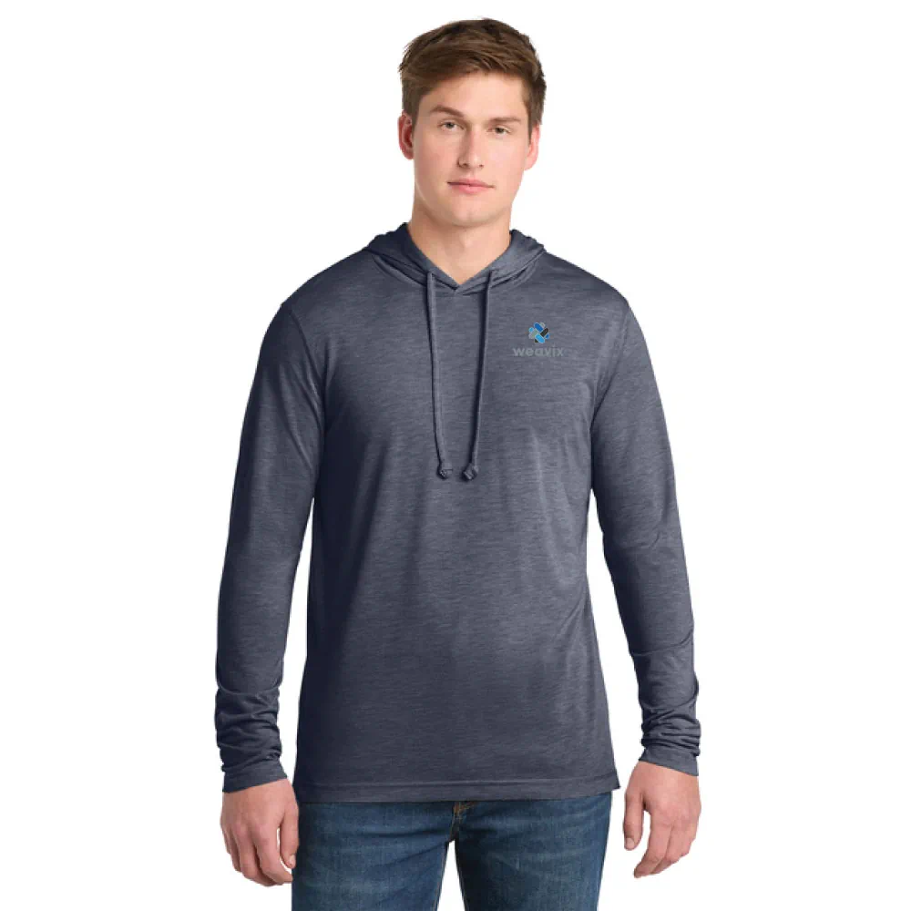 Sport-Tek® PosiCharge® Tri-Blend Wicking Long Sleeve Hoodie - Image 2