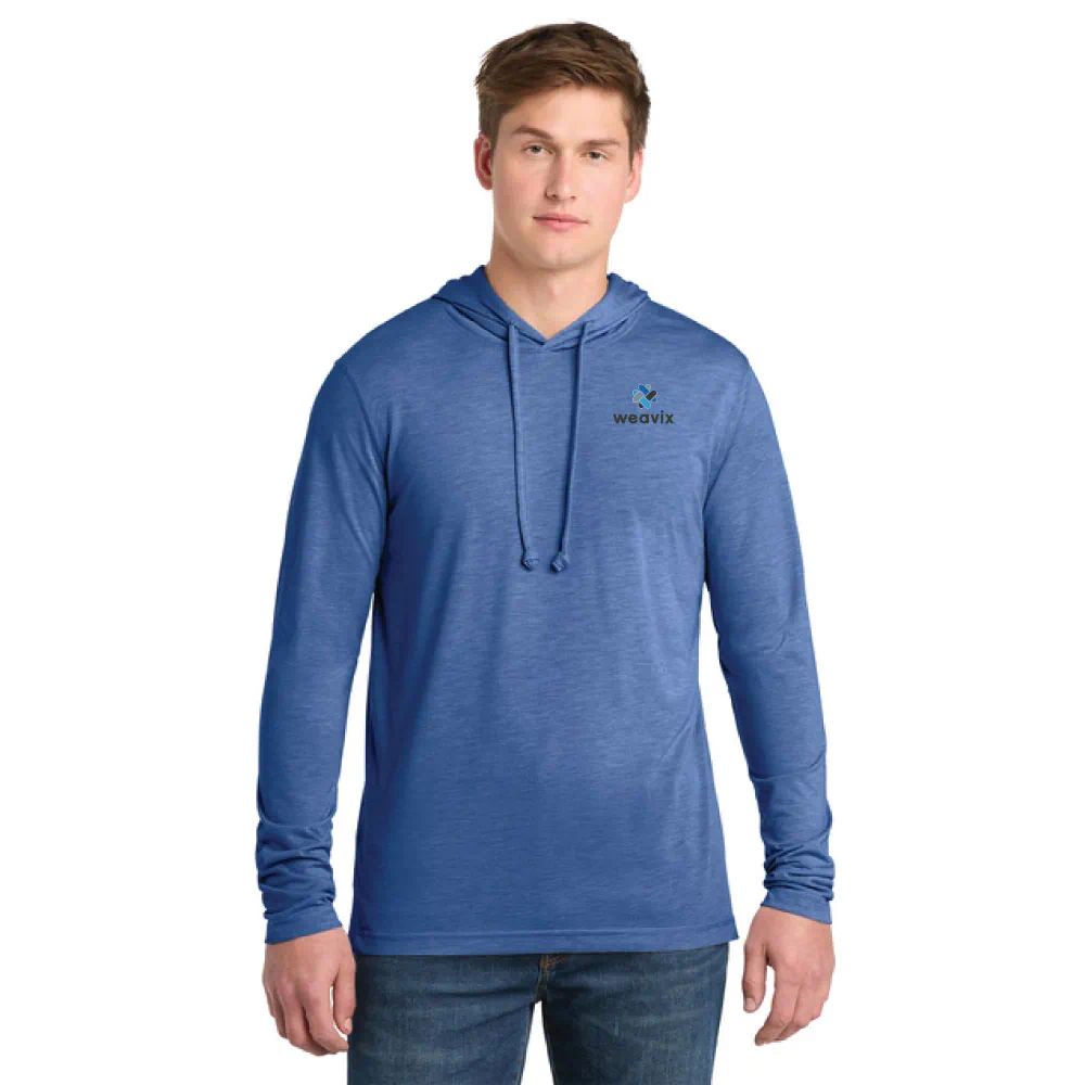 Sport-Tek® PosiCharge® Tri-Blend Wicking Long Sleeve Hoodie