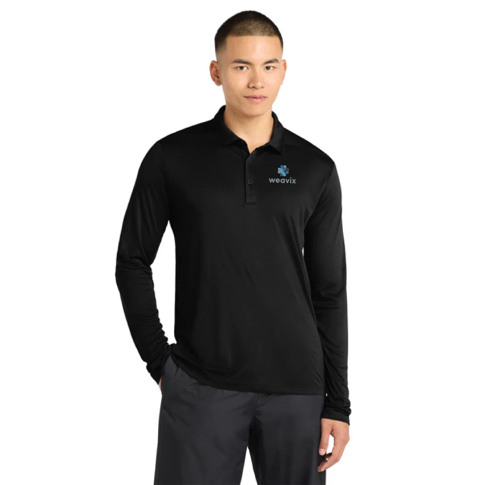 Sport-Tek® Posi-UV® Pro Long Sleeve Polo - Image 3